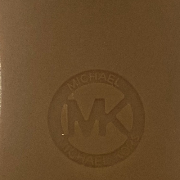 Women’s MK Glitter Gold Heels - Picture 6 of 8